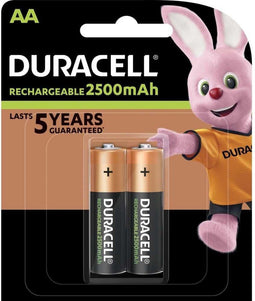Duracell - 2 x AA Recharge Ultra 2500 mAh