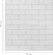 vidaXL - 3D-behang - zelfklevend - 10 - st - bakstenen - wit