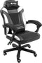 Genesis Fury Avenger M+ - Gamingfauteuil - Ergonomisch ontwerp - Zwart-wit