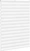 vidaXL - Zebra - rolgordijn - 155x230 - cm - stofbreedte - 150,9cm - polyester - wit