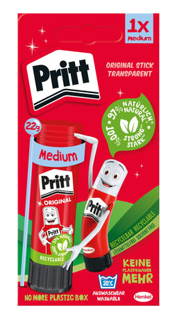 Pritt - Lijmstift stick original 22gr op blister | 12 stuks