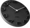 Wandklok On The Edge - Zwart met chromen wijzers - Ø42cm
