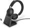 Jabra Evolve2 65 MS - Bluetooth Headset - Duo - USB-A dongle - zwart
