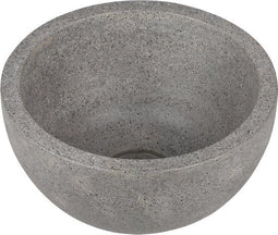 Differnz River waskom - 23x23x12cm - terrazzo grijs/fijn