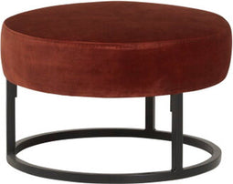 Poef Lola Ø50 cm - Adore Copper | Meubelplaats