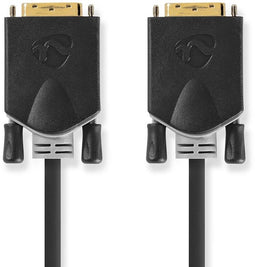 Nedis CCBW32000AT30 - DVI-D Kabel - 300 cm - Grijs