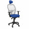 Bureaustoel met hoofdsteun Jorquera P&C ALI229C Blauw