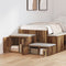 vidaXL - Opslagkast - - - Verouderd - Hout - - - 108x41x40 - cm - - - Gelaagd - Hout