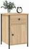vidaXL - Nachtkastjes - 2 - st - 40x42x60 - cm - bewerkt - hout - sonoma - eikenkleurig