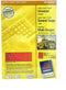 Avery 3452 - Universele etiketten - 105 x 37 mm - Rood (1600 stuks)