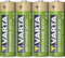 Varta Recycled AA - Oplaadbare Batterijen - 2100 mAh - Groen (4 stuks)