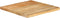 vidaXL - Tafelblad - met - natuurlijke - rand - 40x40x2,5 - cm - massief - mangohout