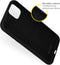 Accezz Liquid Silicone Backcover - Samsung Galaxy S22 Ultra - Schokabsorberend - Zwart