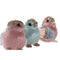 Kerstversiering DKD Home Decor Polyester Foam (3 pcs) (15 x 10 x 11 cm)