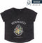 Dames-T-Shirt met Korte Mouwen Harry Potter Grijs Donker grijs - L