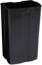 5Five Vuilnisemmer Metaal - Zwart - 35 x 32 x 62 cm - 30 l
