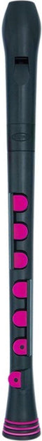 NUVO Blokfluit Duits recorder+ Roze/Zwart