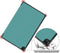 Lunso - Geschikt voor Lenovo Tab M10 Gen 3 (3e generatie) - Tri-Fold Bookcase hoes - Groen