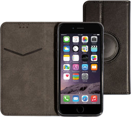 Mobiparts Classic Wallet Case - Flip Cover - Ruimte voor pasjes - Zwart