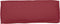 vidaXL - Palletkussen - voor - Rugsteun - Bordeauxrood - 120x40x12 - cm - Oxford - Stof