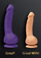 G-Vibe - G-Real - Mini Vibrerende Dildo - 3 x 18 cm - Beige