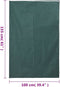 vidaXL - Plantenhoezen - met - ritssluiting - 2 - st - 70 - g/m² - 1x1,55 - m