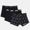 PUMA Boxershorts Logo AOP - Heren - 3-pack - Zwart (3-pack)