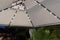 Luxe Prieel Vernazza Beige + LED-verlichting + Schaduwdoeken