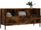 vidaXL - Tv-meubel - 102x36x50 - cm - bewerkt - hout - gerookt - eikenkleurig