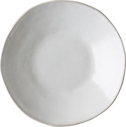 Dutch Rose Organic Diepe borden - Pastabord - Ø 23,5 cm - Stoneware Handgemaakt - Wit