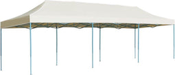 vidaXL - Vouwtent - pop-up - 3x9 - m - crème