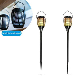 FlinQ Torch - Solar Tuinfakkels - Tuinverlichting op zonne-energie - Solar tuinverlichting -