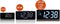 Lenco CR-30 - Wekker - FM radio met snooze en slaaptimer - Zwart
