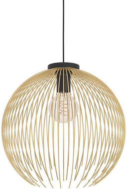 EGLO Venezuela Hanglamp - E27 - Ø 40 cm - Goud - In hoogte verstelbaar