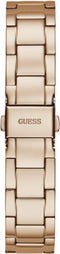 Guess Quattro Clear GW0300L3 Horloge - Staal - Rosékleurig - Ø 36 mm