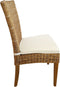SVJ Eetkamerstoel Rechthoekig - 60 x 48 x 98 cm - Rotan - Lichtbruin