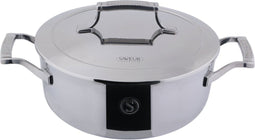 Saveur Selects Voyage - Kookpan 25 cm - Tri-ply RVS - PFAS vrij - Ovenbestendig tot 260°C - Vaatwasserbestendig