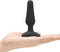 B Vibe Novice Remote Control Buttlug - Zwart