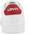 Levi's New Union - Sneaker - Elastische vetersluiting - White-Red