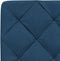 vidaXL - Hoofdbordkussen - 180 - cm - stof - blauw