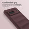 iMoshion Hoesje Geschikt voor Google Pixel 7 Hoesje Siliconen - iMoshion EasyGrip Backcover - Aubergine