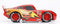 Jada Toys Disney Lightning McQueen 1:24 - Die-Cast - Vrijloop - Rood