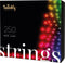 Twinkly Strings - Lichtsnoer - 250 LED RGB - 20 Meter - Dimbaar - Binnen & Buiten - Zwart