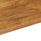 vidaXL - Tafelblad - rechthoekig - 100x30x3,8 - cm - massief - mangohout