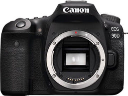 Canon EOS 90D - Spiegelreflexcamera - 32.5MP 4K Video - Zwart
