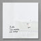glasmagneetbord XL Sigel Artverum 1000x1000x18mm wit SI-GL201