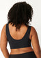 sloggi Zero Feel - Dames Bralette - Gewelfde V-hals - Zwart - Maat S