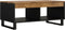 vidaXL - Salontafel - 90x50x40 - cm - massief - mangohout