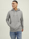 JACK&JONES PREMIUM JPRBLUARCHIE - Heren Sweatshirt met Hoodie en Logoprint - Maat XXL