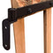 vidaXL - Poort - enkel - 100x100 - cm - geïmpregneerd - hazelaarhout